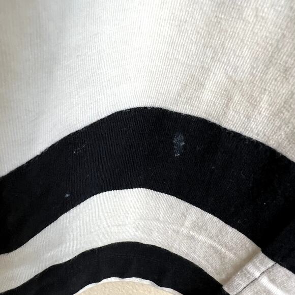 Knot Sisters Logan Braided Waist Jersey Maxi Dress Women Small Striped Nautical - Picture 10 of 14